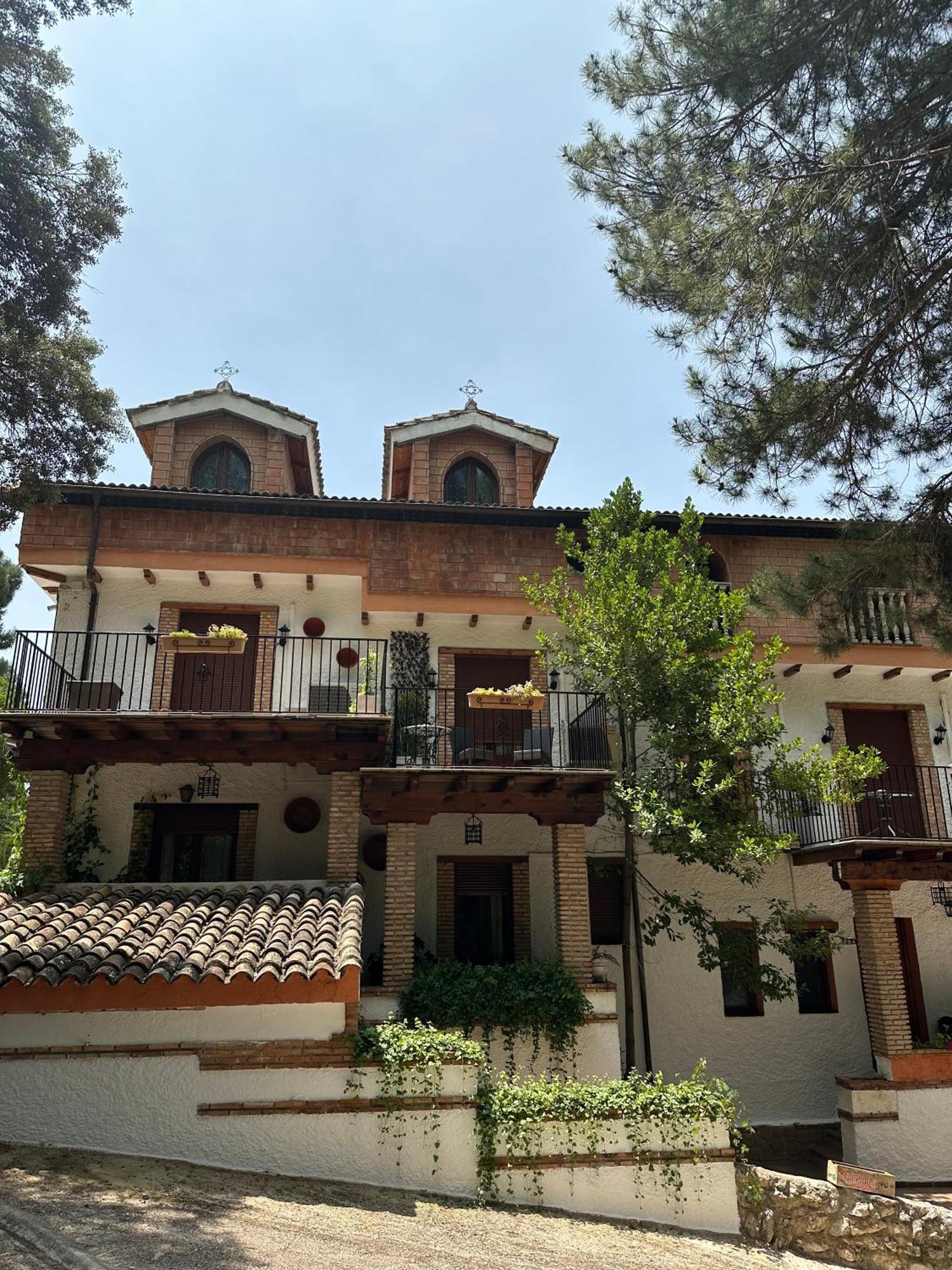 Hotel Rural Convento Santa Maria De La Sierra อาร์โรโยฟรีโอ ภายนอก รูปภาพ